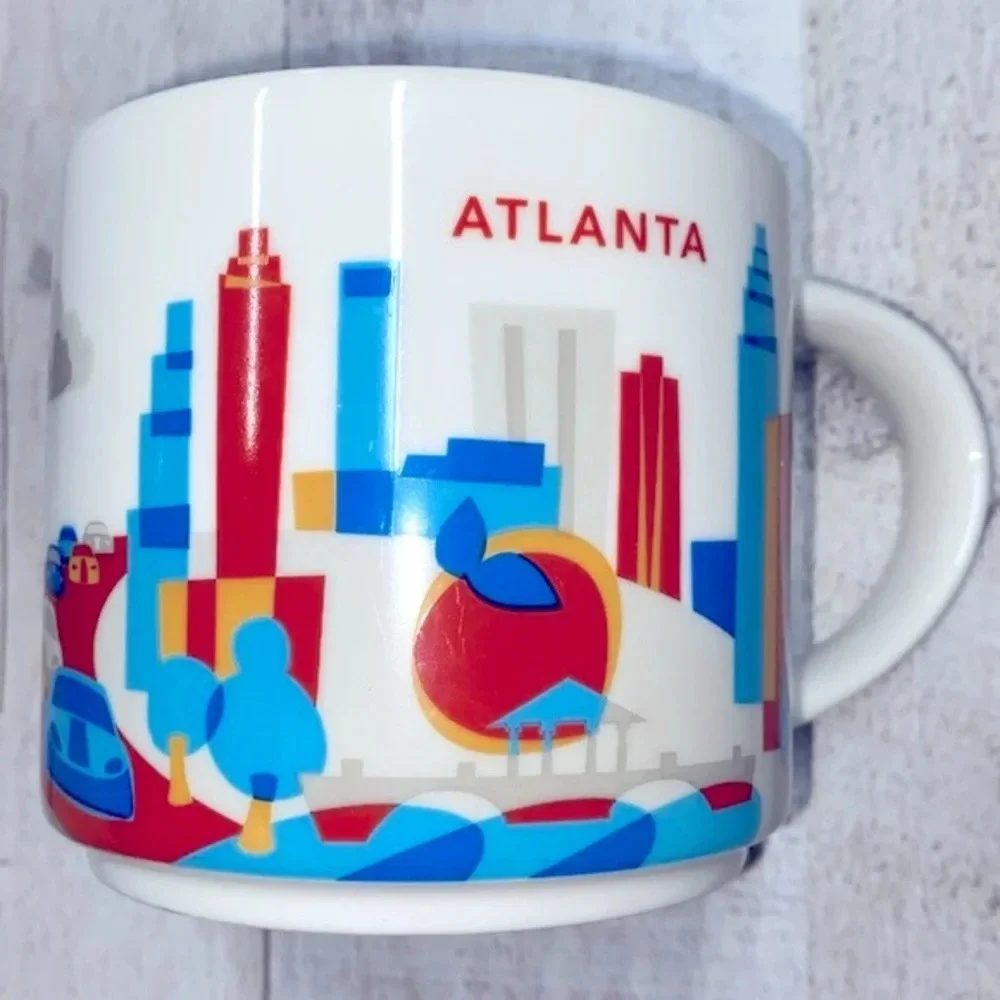 Starbucks You are Here collection coffee mug Atlanta Georgia